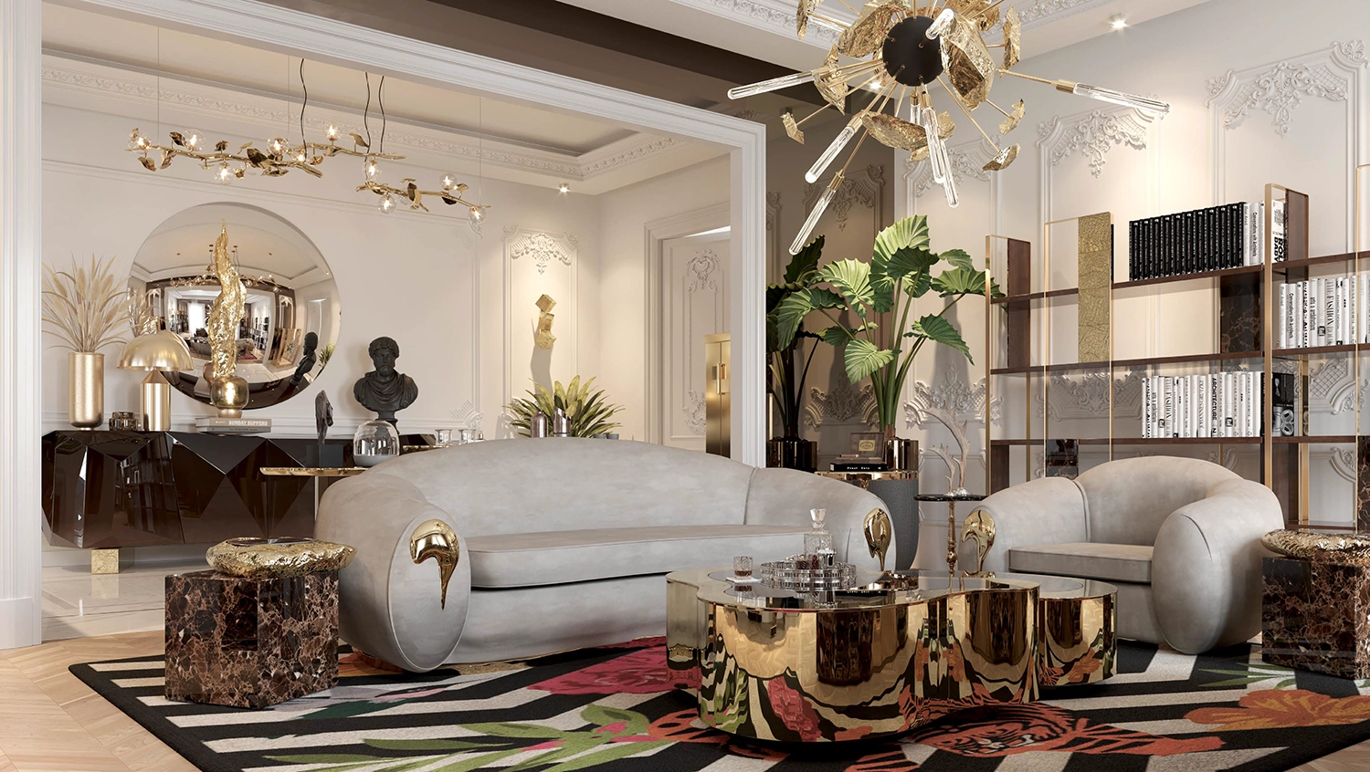 Bàn làm việc Empire - Ảnh 3